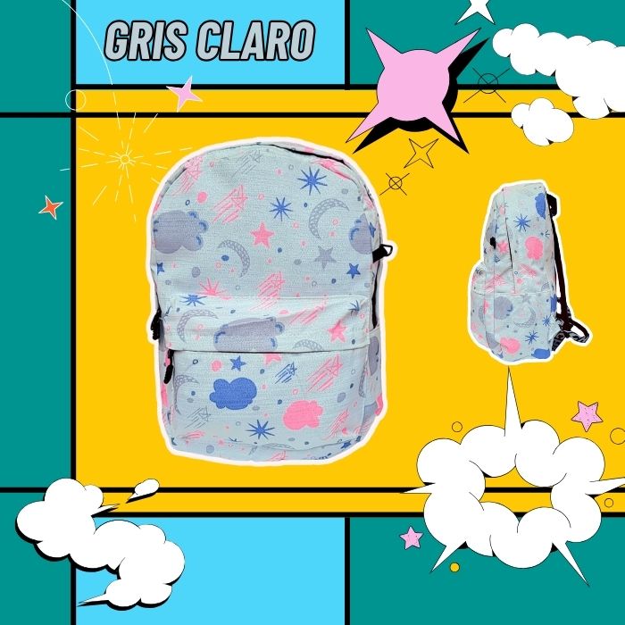 KIT ESCOLAR: MORRAL + CARTUCHERA
